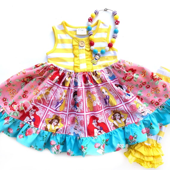 Disney dress girls Disney princess birthday dresses toddler | Etsy