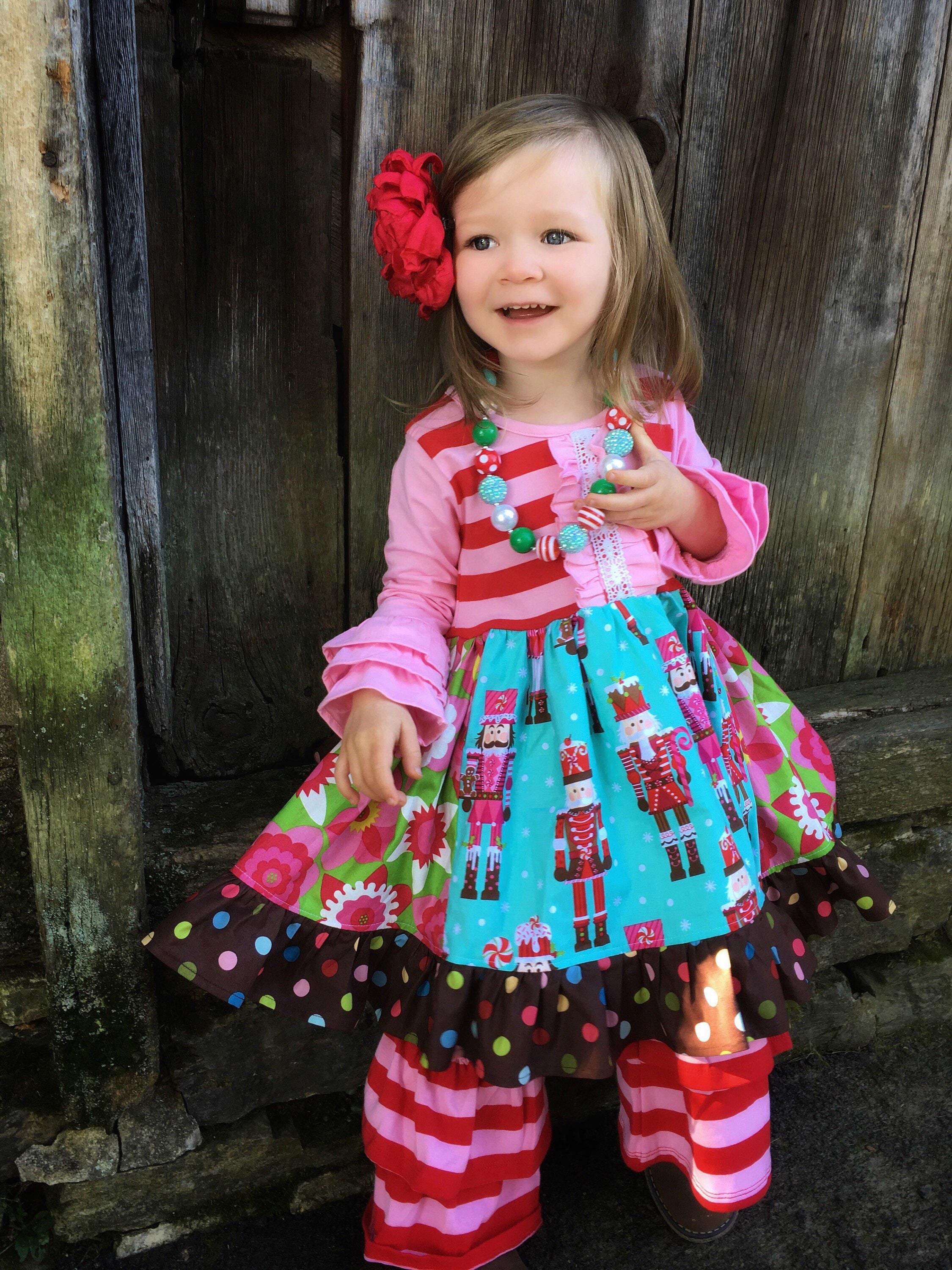 Girls nutcracker dress Toddler Christmas dress nutcracker Etsy