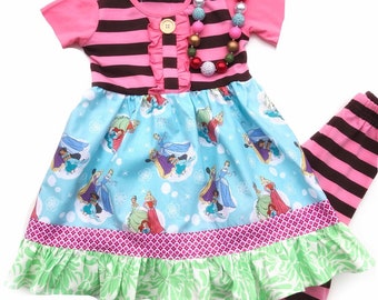 Disney Princess dress, Disney Gift, Girl Princess dress, toddler Rapunzel Ariel Cinderella Sleeping Beauty Dress 12 18 2 3 4 5 6 7 8