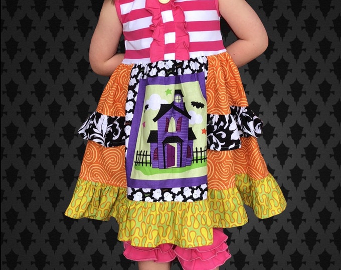 Happy Halloween - Spooky Mansion Susie Dress