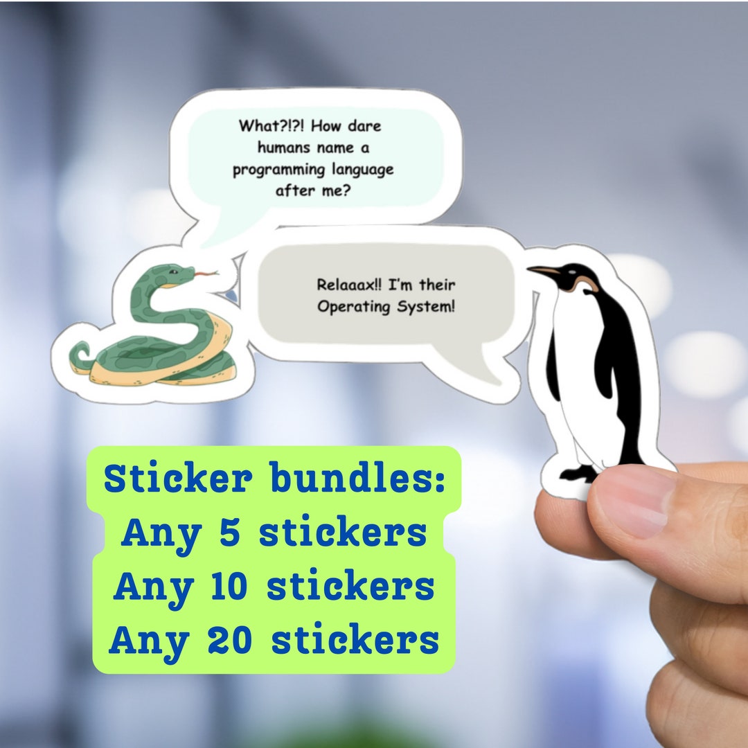 Python Developer Decal, Coding Decal, Laptop Decals, Developer Decals ...