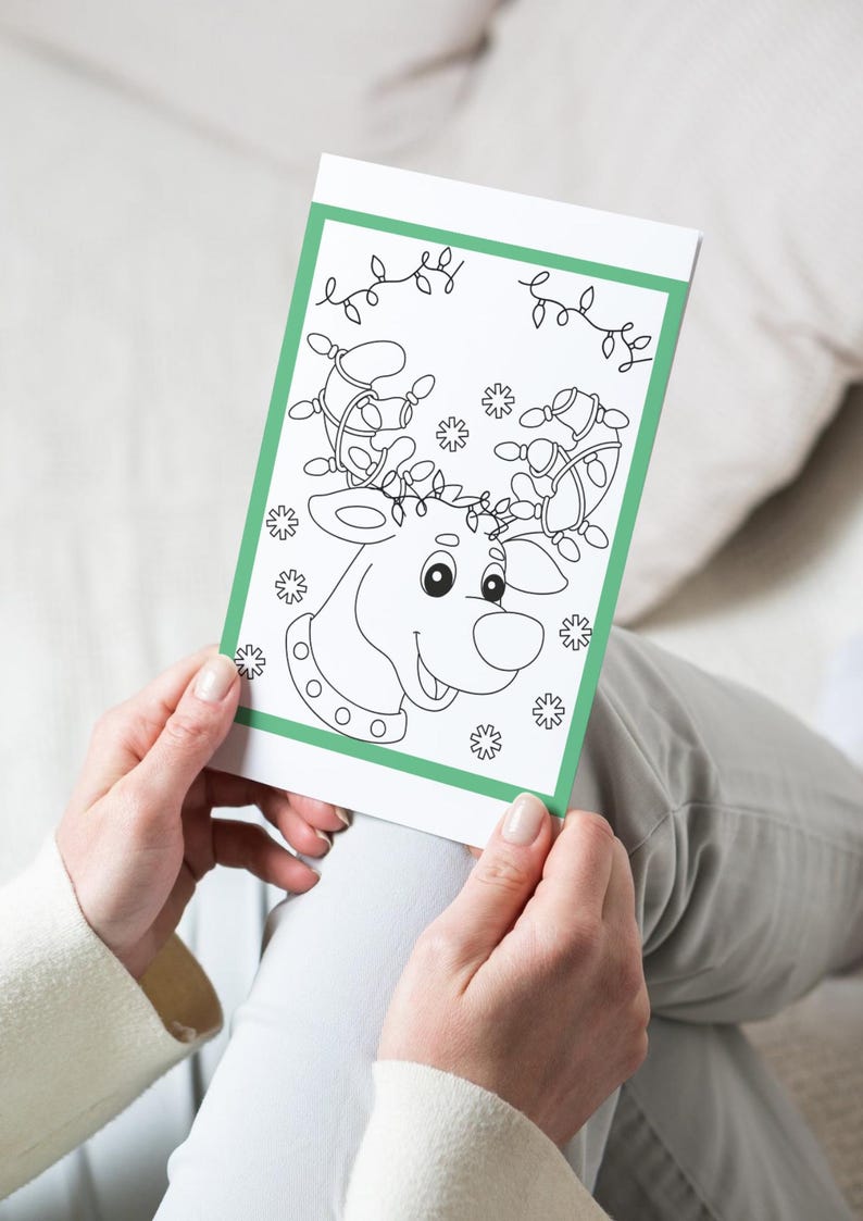 Christmas Coloring Pages for Kids - 32 Printable, PDF, Fun and Simple ...