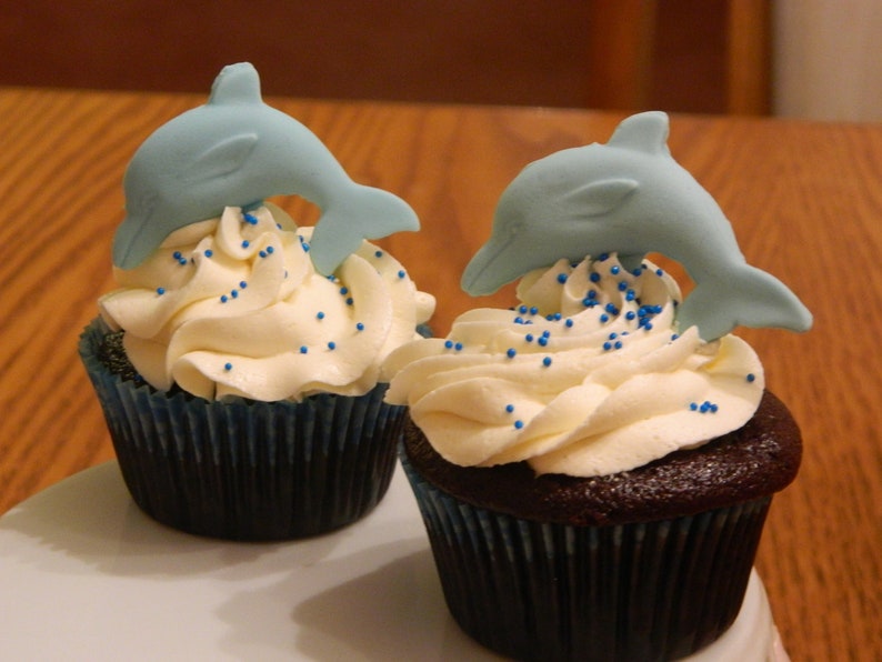 Edible Sugar Dolphins Etsy