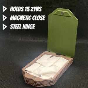 SLIM Zyn Container Concealer Pouch Shield Nicotine