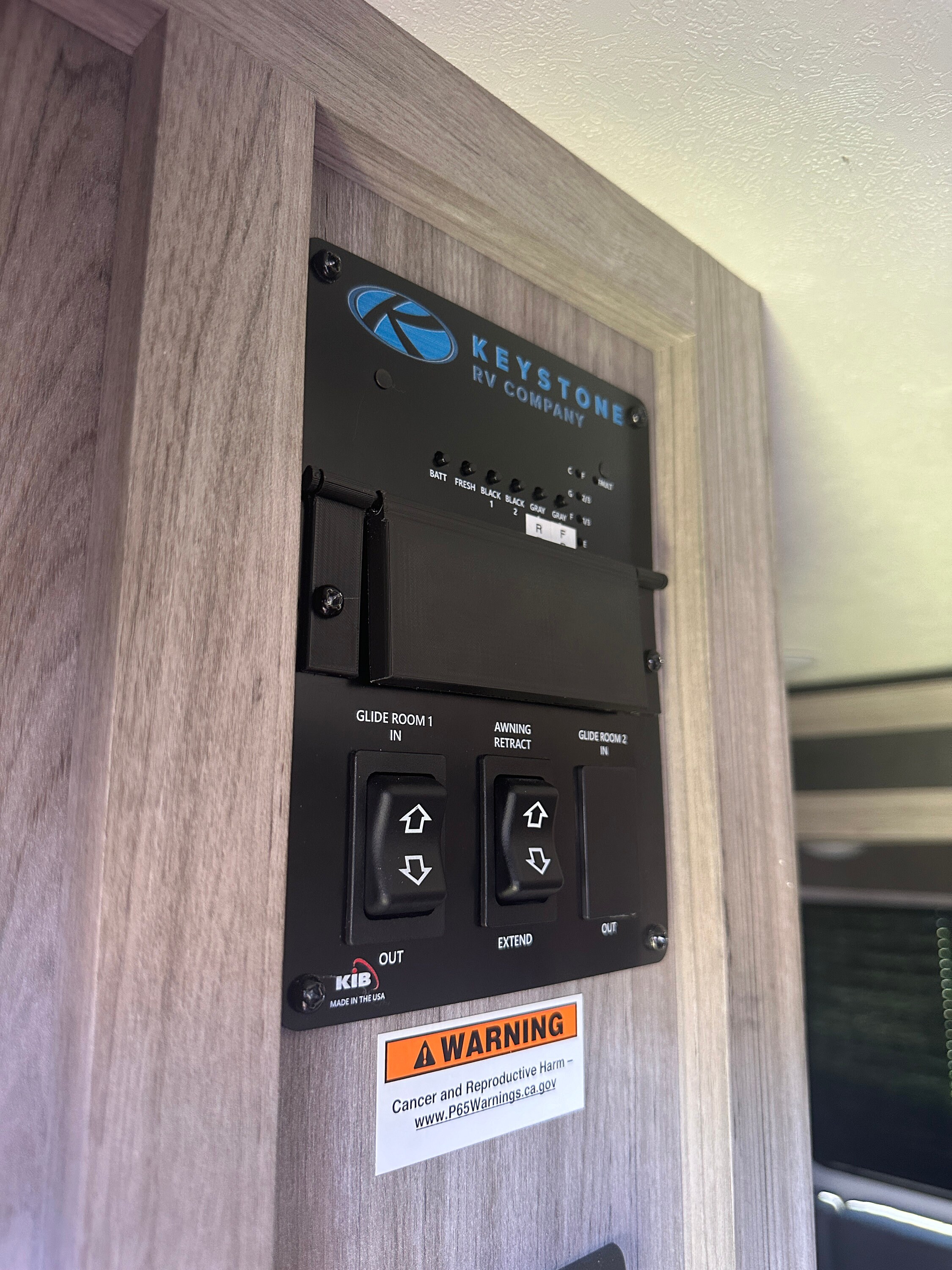 RV Control Panel Light Switch Cover - Etsy Australia