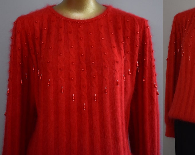 Vintage angora sweater clearance