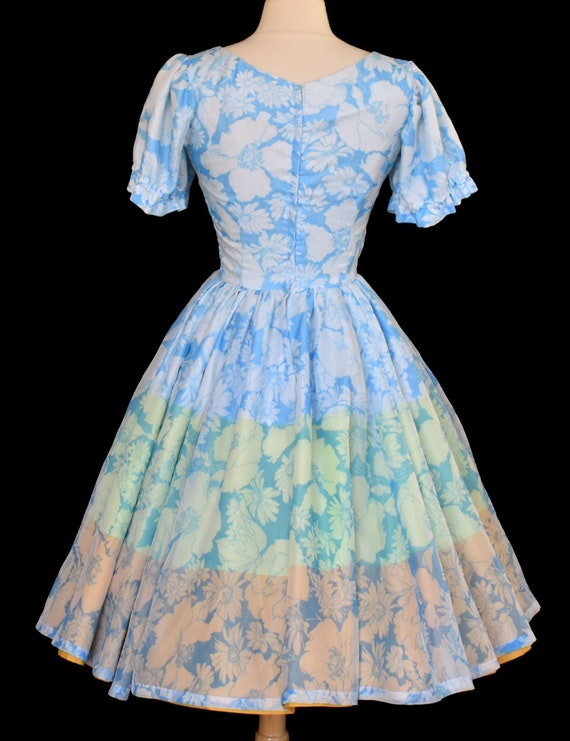 Vintage 50s H Bar C California Ranchwear Dress,  … - image 8