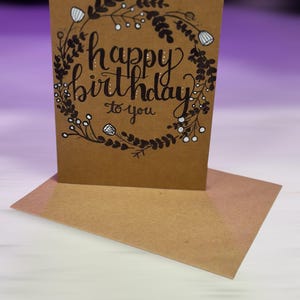Cartão de feliz aniversário