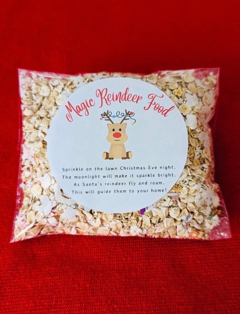 Magic Reindeer Food Reindeer Dust Christmas Eve Gift Christmas Eve Box