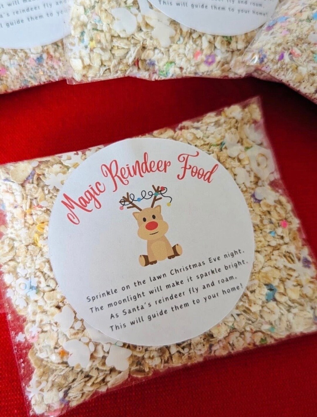 Magic Reindeer Food Reindeer Dust Christmas Eve Gift Christmas Eve Box