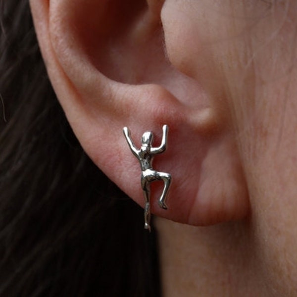 Climbing Earrings Etsy