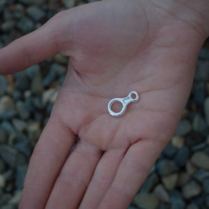 Sterling Silver Figure 8 Descender Miniature MIN-303-S-B