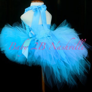 Blue Macaw Jungle Parrot Jewel Costume Tutu Set All Sizes Baby 8 image 2