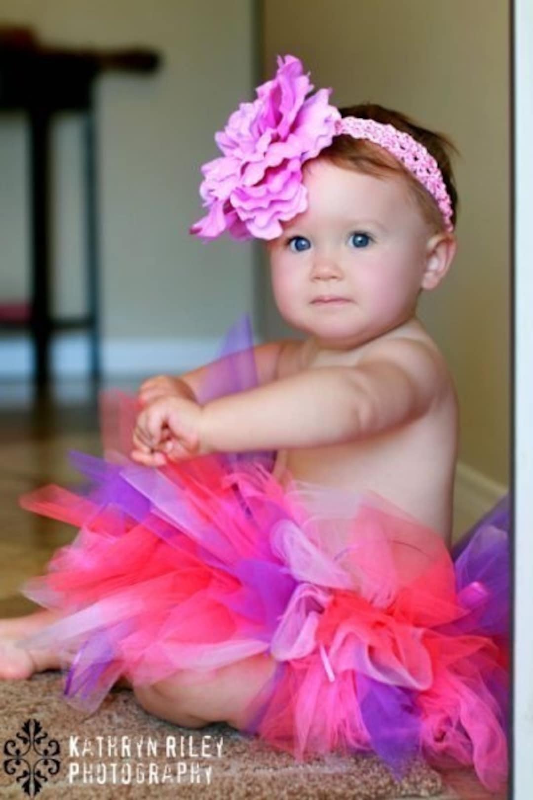 Purple tutu for baby 2025
