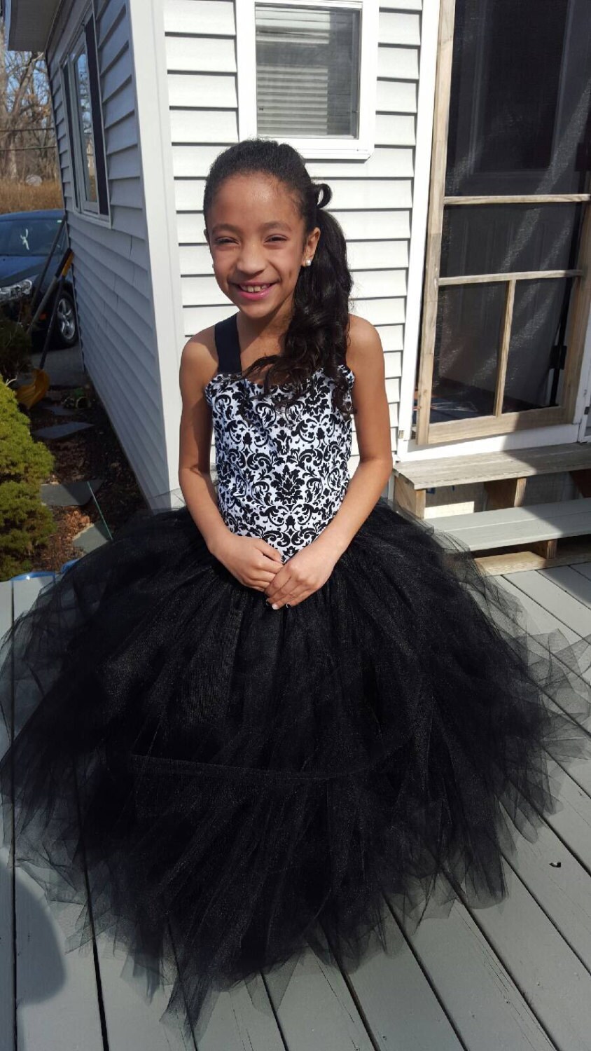 Black tutu sales dress girl