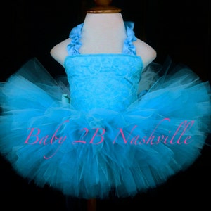 Blue Macaw Jungle Parrot Jewel Costume Tutu Set All Sizes Baby 8 image 3