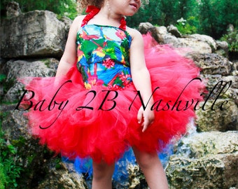 Jungle Parrot Baby Costume Tutu Set  All Sizes Baby - 8