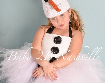 0laf  Winter Snowman Tutu Costume Set All Sizes Girls