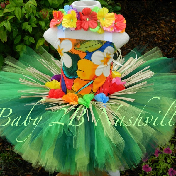 Hawaiian Tutu Dress Etsy