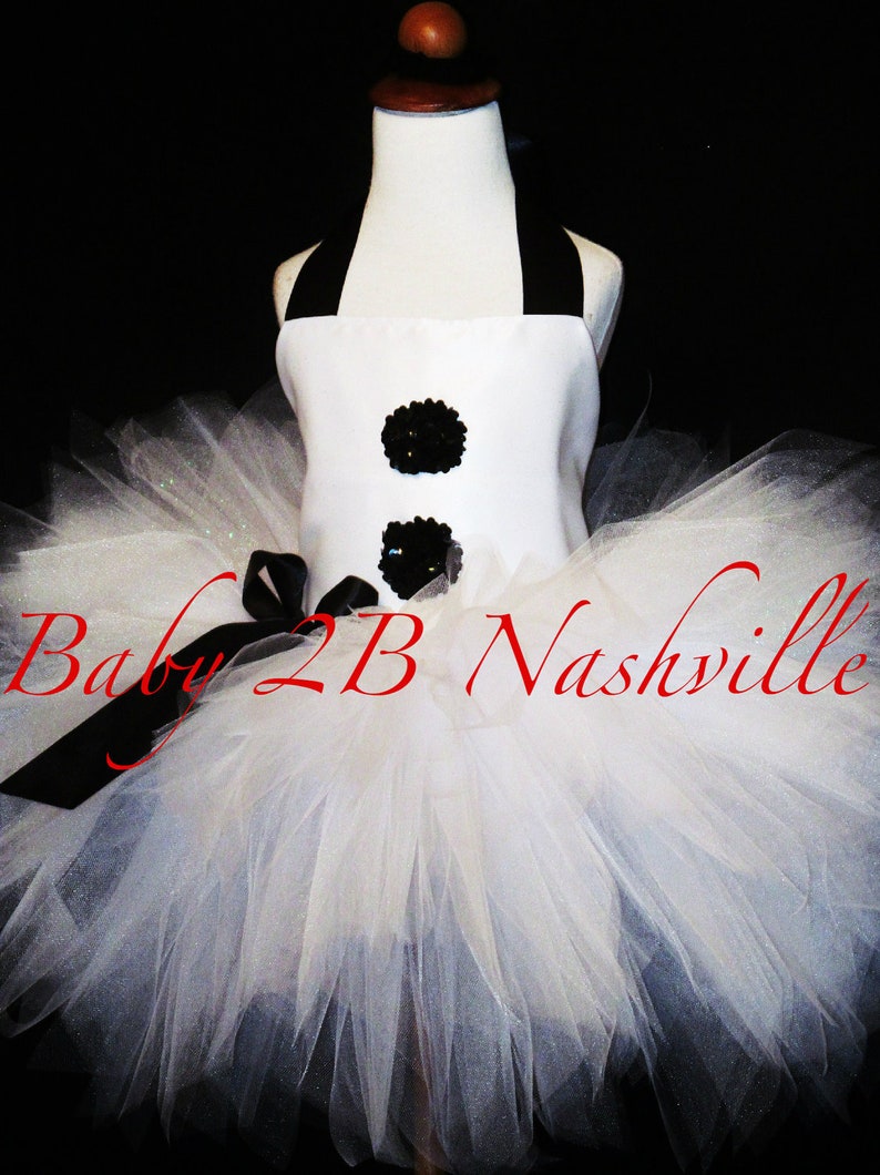 Baby Basic Winter Snowman Tutu Dress Snowman Costume image 2