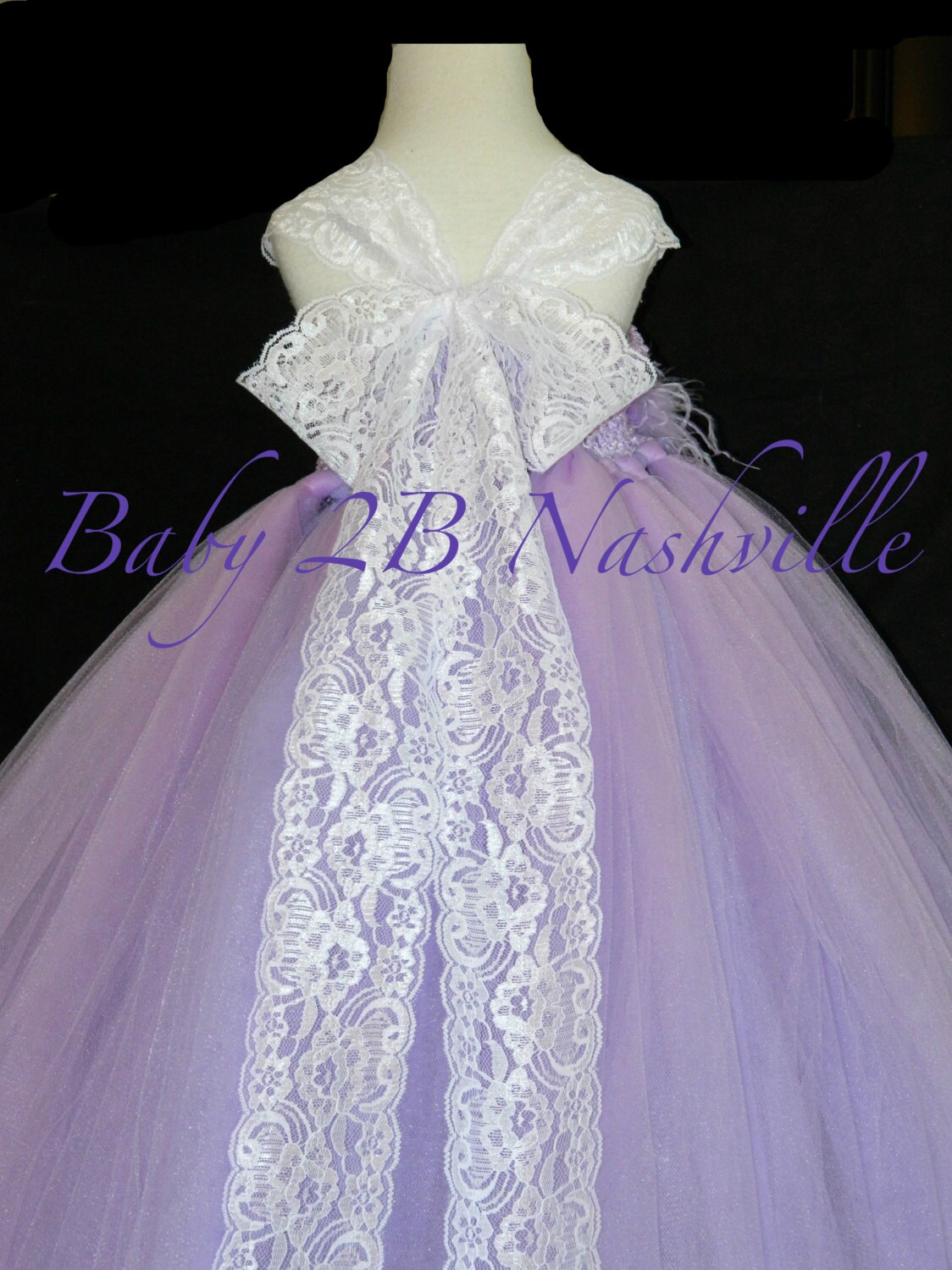Lavender Dress Flower Girl Dress Floral Dress Lilac Dress | Etsy