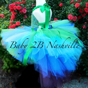 Peacock Costume Baby Peacock Tutu Tutu Costume Girls Costume Bird Costume Peacock Toddler Costume Tutu Set All Sizes Baby 8 Bild 5