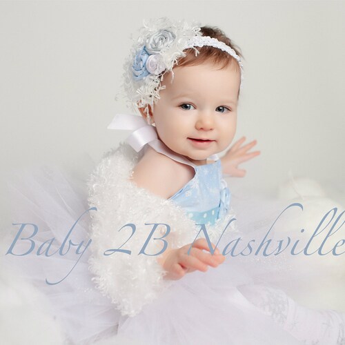 Winter Onederland Snow Princess Tutu Set Pageant Wear Baby Etsy