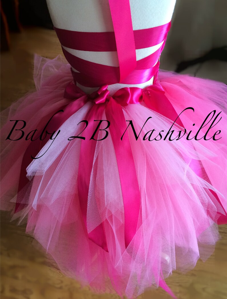 Pink Flamingo Costume Tutu Set All Sizes Baby 8 image 4