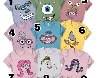 Monster Inc Matching | Etsy Singapore