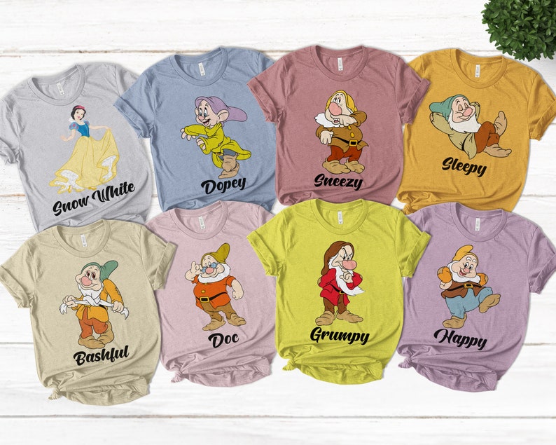 7 Dwarfs Shirts Christmas Seven Dwarfs 