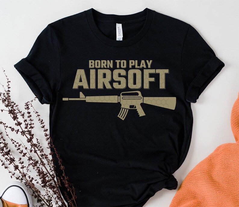 Born to Play Airsoft SVG PNG | Airsoft Svg Cutfiles for Cricut ...
