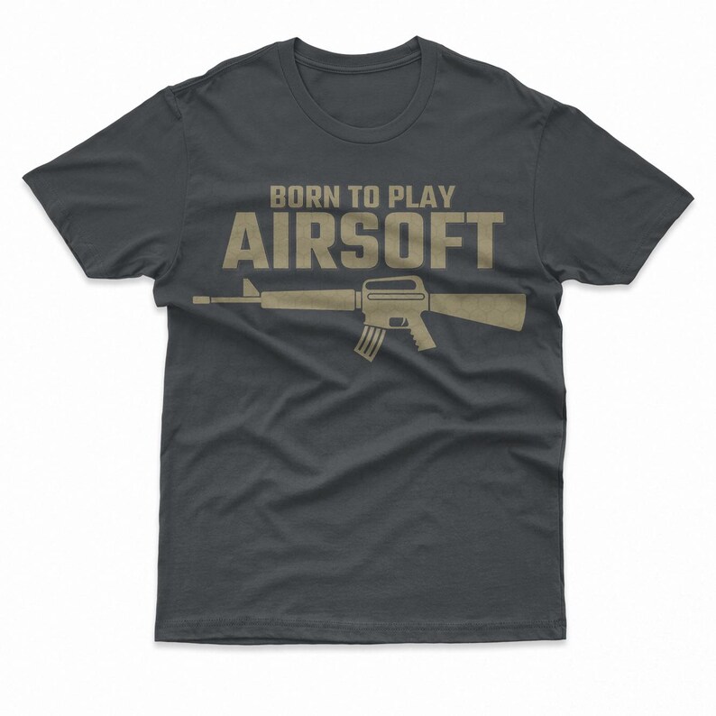 Born to Play Airsoft SVG PNG | Airsoft Svg Cutfiles for Cricut ...