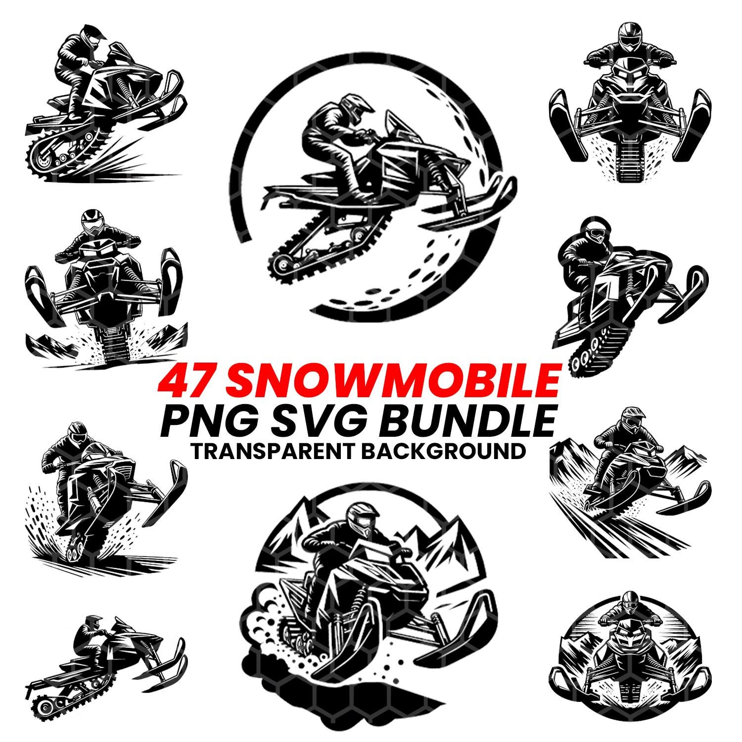 Vintage Moto-Ski Snowmobile Decal Sticker – Orange White Black, Glossy Vinyl For Trailer Or Vehicle