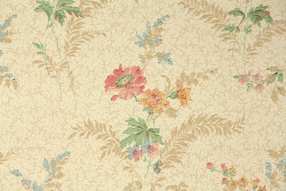 1930s Vintage Wallpaper By The Yard Antique Wallpaper Pink Etsy 1930s Vintage Wallpaper By The Yard Antique Wallpaper Pink Etsy