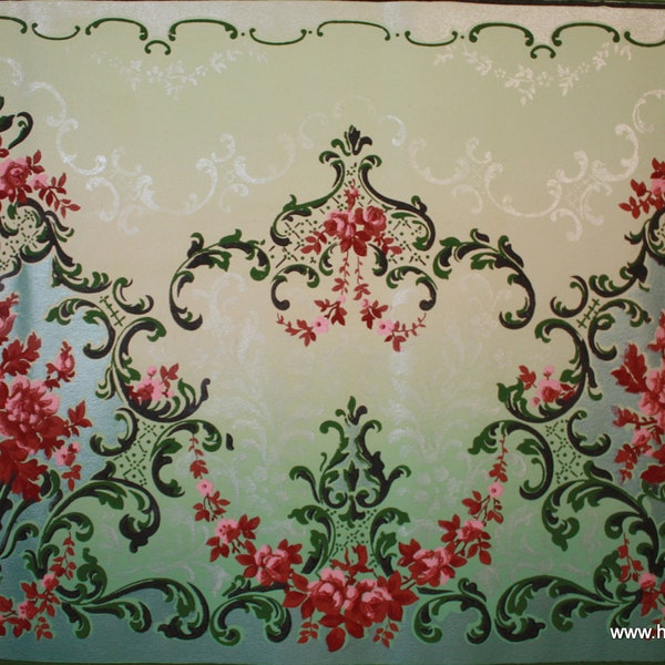 1900's Antique Wallpaper beautiful Victorian Frieze
