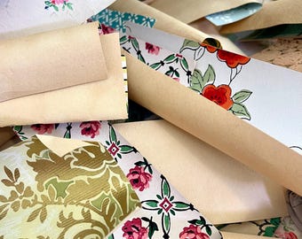 Vintage Wallpaper Box of Scraps - Inspiration in Every Box