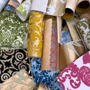 Flock Vintage Wallpaper Box of Scraps - Inspiration in Every Box