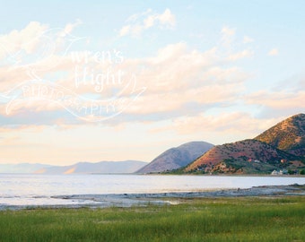 Bear Lake Hills at Sunset - Digital Download - Cheerful and Bright Fine Art Photography