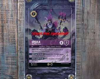Lorcana - Ursula's Return Card List - Etsy Canada