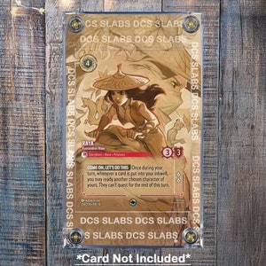 Disney Lorcana Azurite Sea Raya Kumandran Rider 214/204 Enchanted Chapter 6 Custom Case