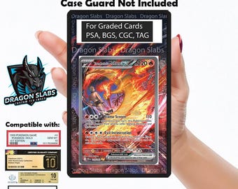 Moltres EX 229/182 del Team Rocket, Rivales Destinados, PSA bgs, etiqueta CGC, Arte Extendido, Pokémon