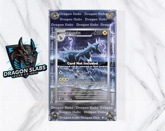 Pokemon Zebstrika 115/086 IR White Flare Extended Art Case