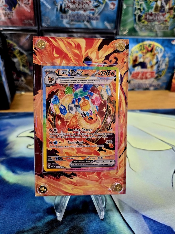 Pokemon Card Flareon EX SIR 146/131 Prismatic Evolutions Extended