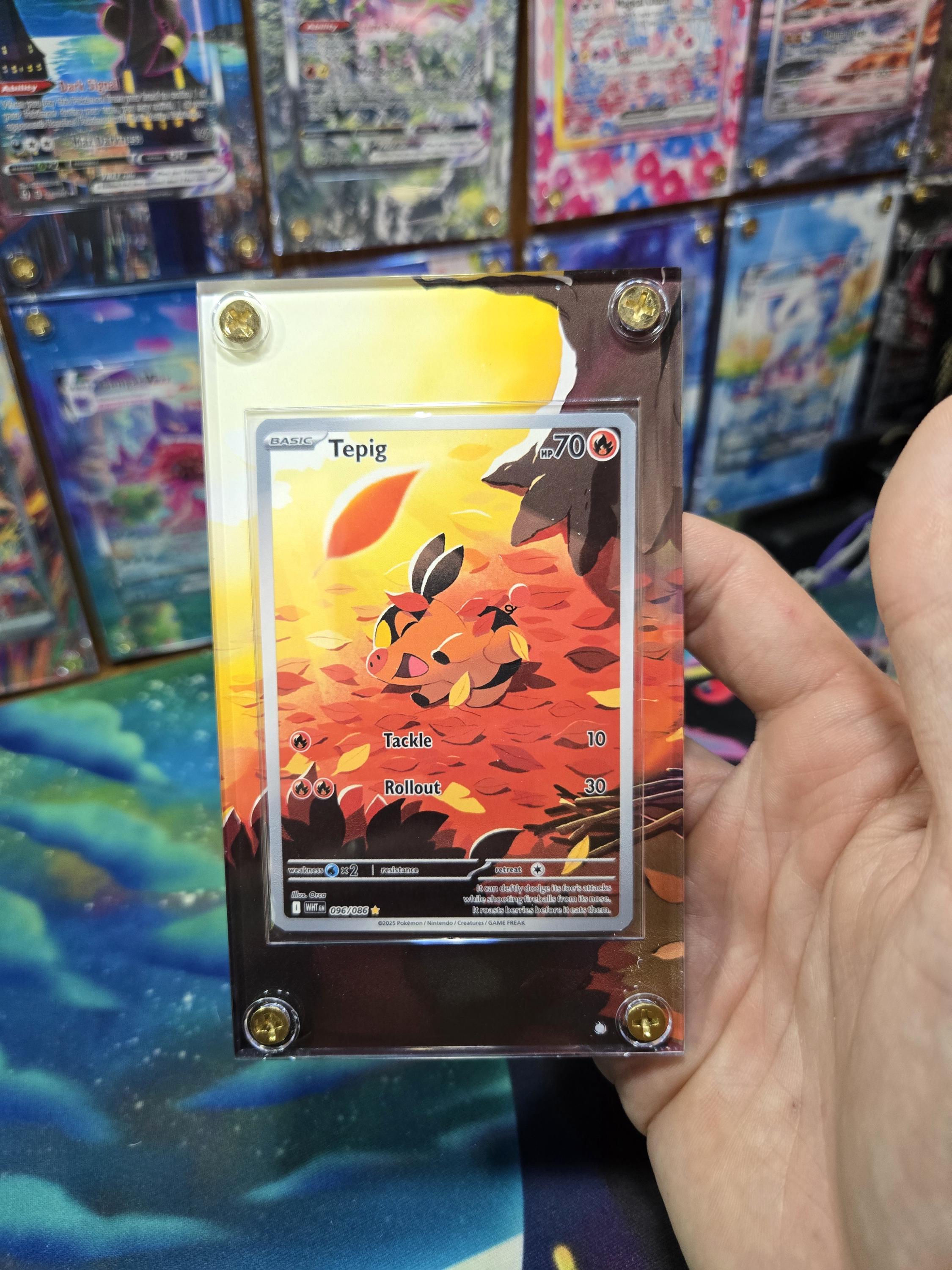 ポケモン ポケブチ IR 096/086 ホワイトフレア 拡張アートケース