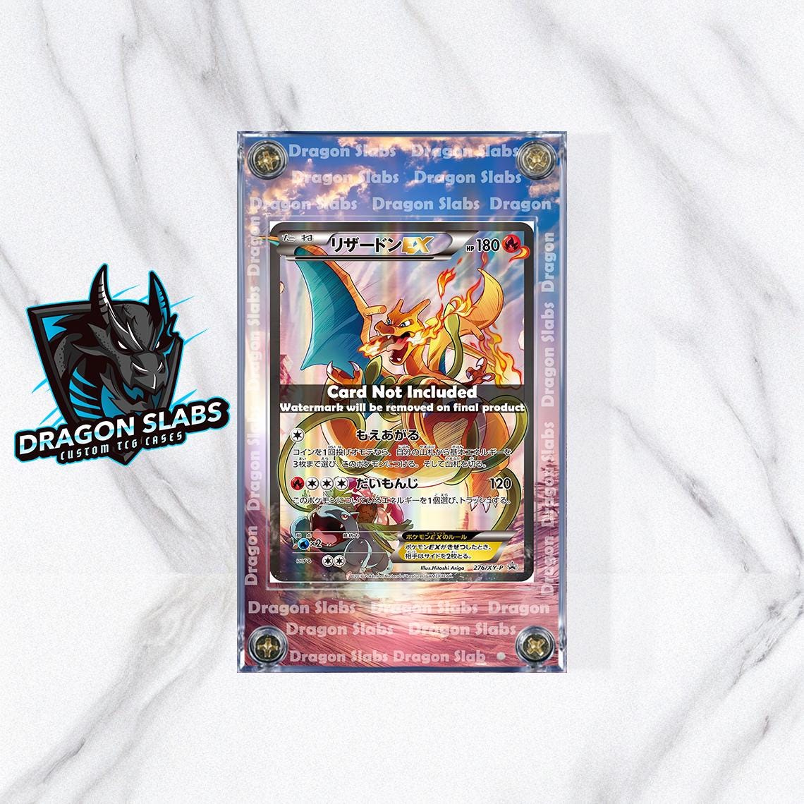 Charizard リザードンEX 276/XY-P アートコレクションセット Pokemon Charizard EX 276/XY-P Art Collection Magazine Custom