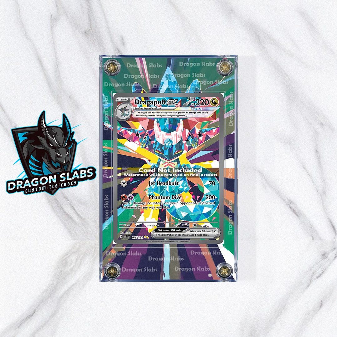 Pokemon Dragapult EX SIR 165/131 Prismatic Evolutions Extended Artwork Case - Etsy Pokemon Dragapult EX SIR 165/131 Prismatic Evolutions Extended Artwork Case - Etsy