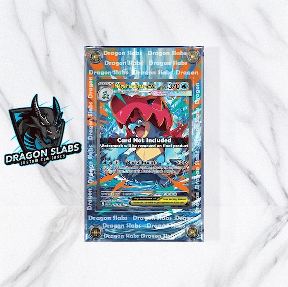 feraligatr pokemon card (4) have for your premier collection. Mega Feraligatr EX 2026 Pokemon