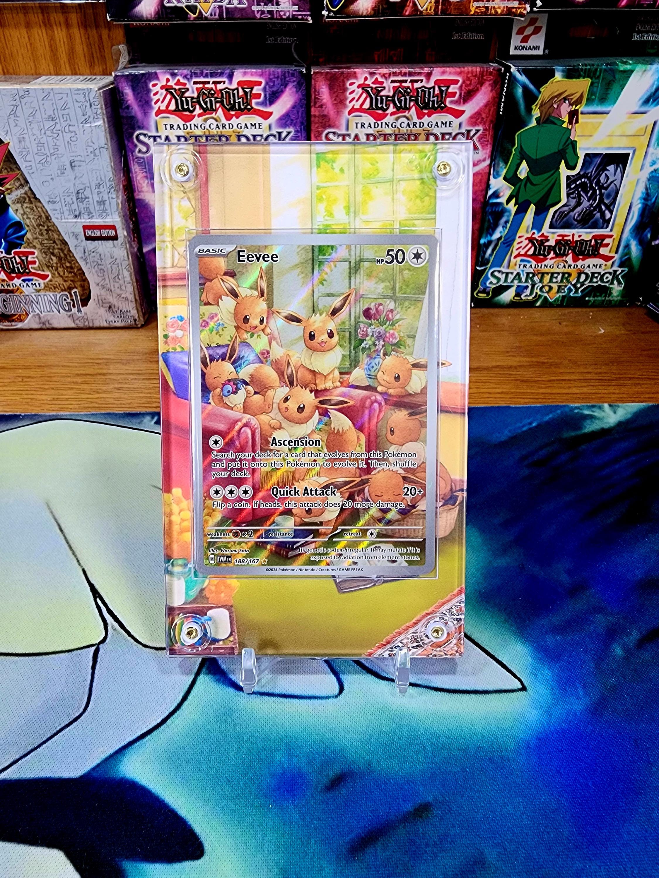Pokemon Eevee 188 IR Twilight Masquerade Extended Artwork Case - Etsy