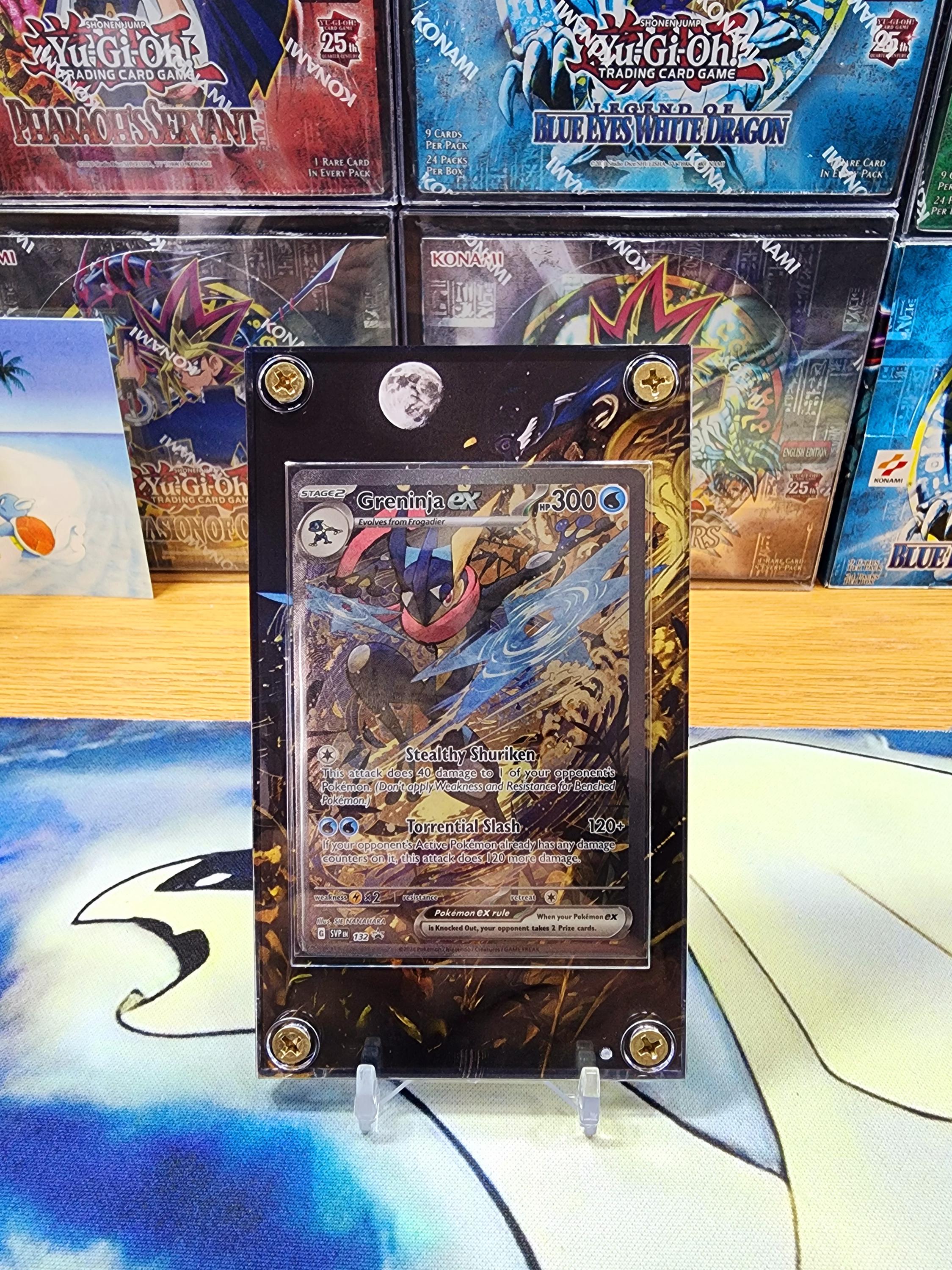 X3 Pokemon Greninja, Kingdra EX, Kingambit 130 SIR Promo 131