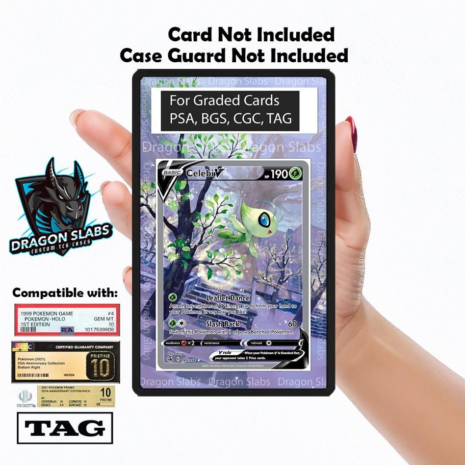 Celebi V 245/264 Fusion Strike PSA Bgs CGC Tag Extended Artwork